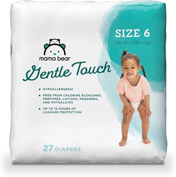 size 6 up and up diapers