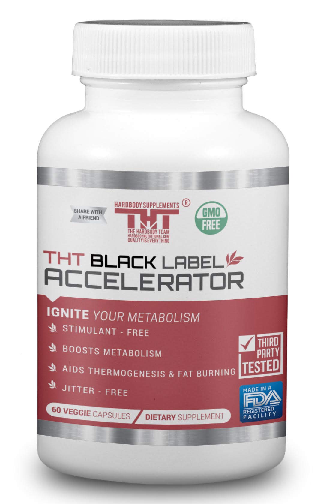 Black Label Accelerator Keto Diet Pills Stimulant Free for Toning and