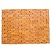 HANKEY Bamboo Place Mats, Dining Mat, Decoration for Table, Heat Insulation Hexagon Natural Color Set of 4 Eco-Friendly