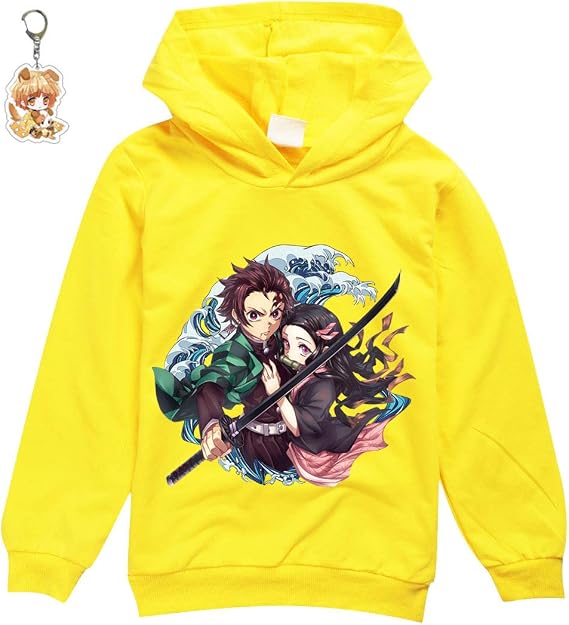 Amazon Co Jp 鬼滅の刃 パーカー 子供 プルオーバー 子供服 キッズ 長袖 男の子 女の子 アニメ プリント かわいい イベント 服 誕生日 プレゼント 男女兼用 柔らかい 衣装 鬼滅の刃 グッズ 服 ファッション小物