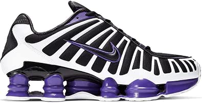 Nike Shox TL, Running Shoe Hombre, Negro/Blanco/Morado Cancha, 45 EU :  Amazon.es: Zapatos y complementos