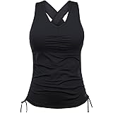 women's ruched tank tops
