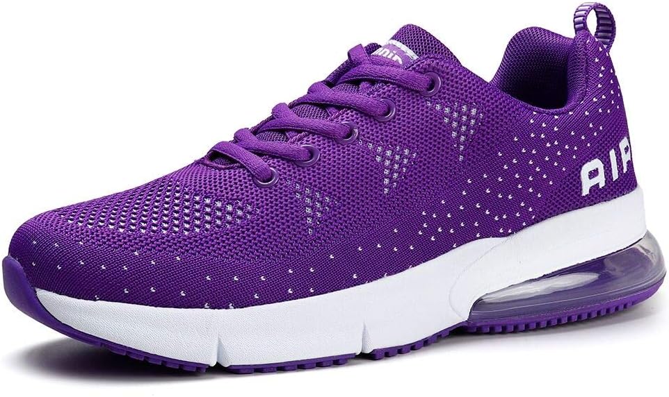 STQ Running Shoes Ladies Trainers Womens Mesh Low Top Sneakers