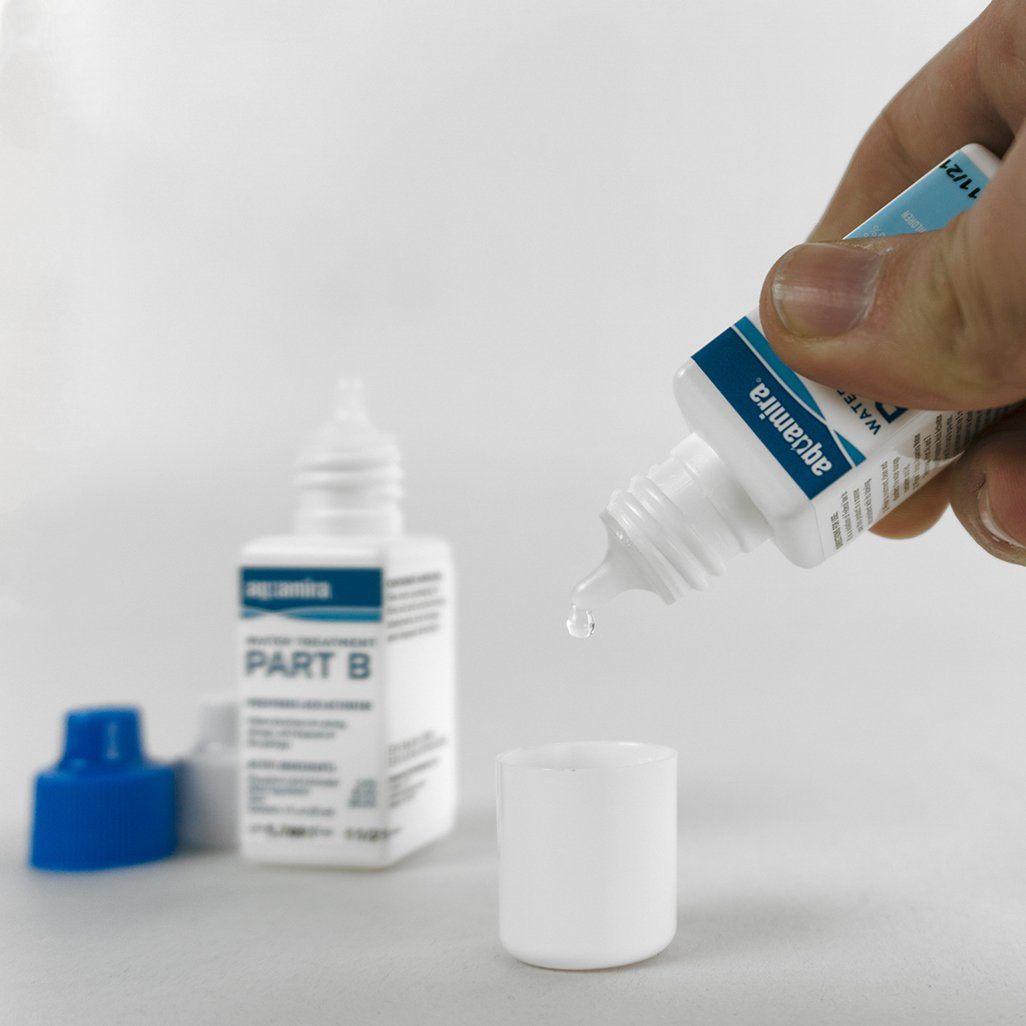 Aquamira Chlorine Dioxide Water Treatment Two Part Liquid 1 oz