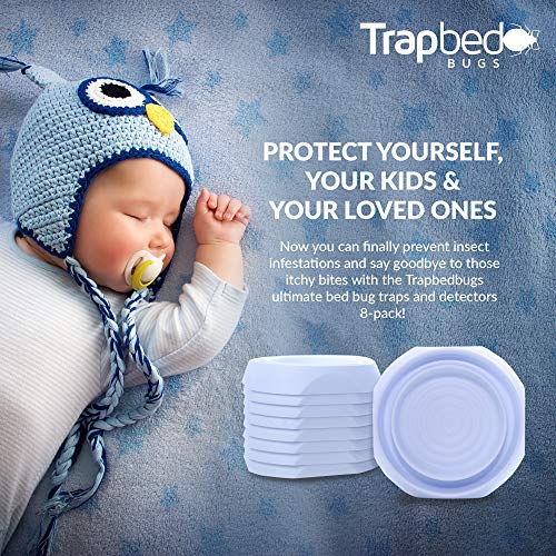 Trapbedbugs Bed Bug Interceptors - Bedbug Traps And Detectors For Bed 8 Pack - Bugs Detector Trap Sy - //medicalbooks.filipinodoctors.org