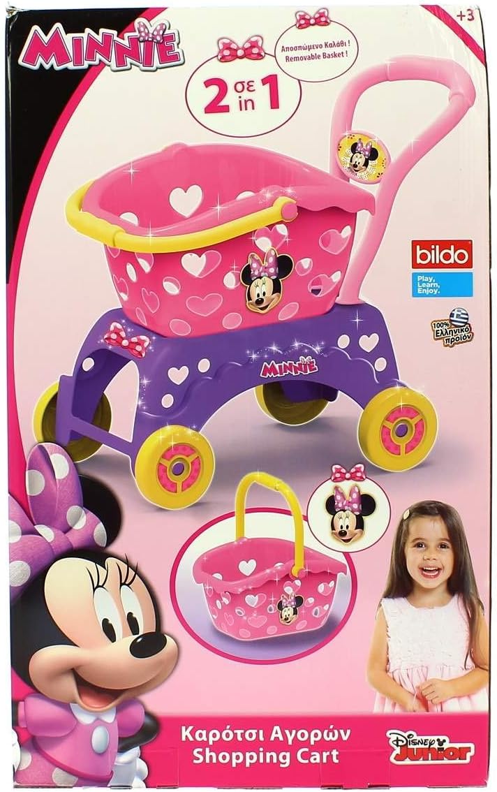 Bildo 8419 Minnie - Carro de la Compra, Multicolor: Amazon.es: Juguetes y juegos