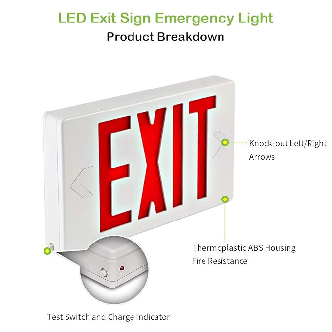 Amazon.com: Hykolity - Señal LED de salida para iluminación ...