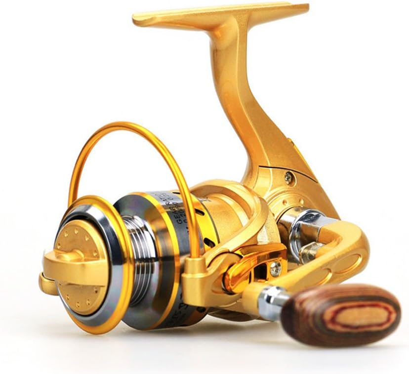 YUMOSH Fishing Summer And Spinning Reels 13BB All-Metal Rocker ARM Ultra Smooth Powerful Stainless For Saltwater Or Freshwater - Mini 150 Fishing Reel