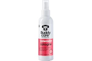 Buddycare Dog Cologne - Watermelon - 200ml - Delicate and Powdery Scented Dog Cologne - Refreshes Between Dog Washes