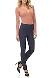 Rekucci Women's Ease into Comfort Stretch Slim Pant