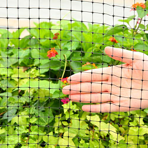 Ohuhu 6.6 x 65 FT Heavy Duty Bird Netting for Garden, PP Material Anti