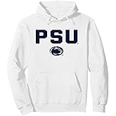 Penn State Nittany Lions Block Letter White Pullover Hoodie