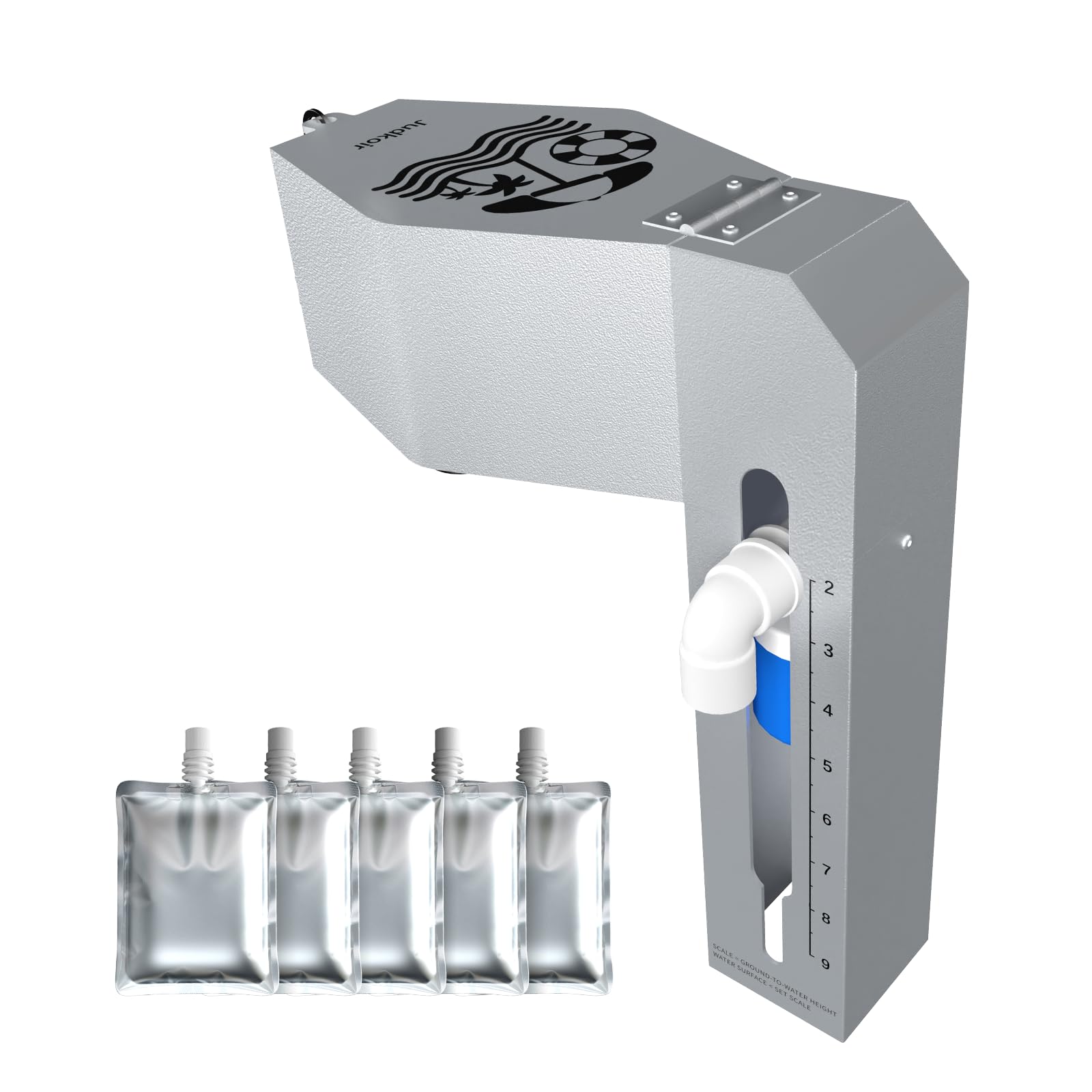 Photo 1 of Judkoir Automatic Pool Filler, Metal Construction with Anti-Corrosion Coating, 2 to 9 Inch Visual Water Level Adjustment, Pool Water Leveler Auto Fill, Pool Stuff, Swimming Accessories