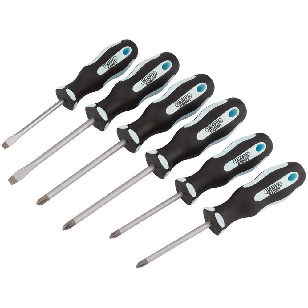 Draper 63588 Soft Grip Screwdriver 6 Piece Set