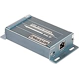 HDMI Extender HD 1080P with Audio Extractor Via Rj45 Cat5 Cat5e Cat6 Over Ethernet Cable TCP/IP Up to 393ft/150m for DVD,Blue