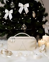 EACHY Personalized Makeup Bag, Travel Cosmetic Bags