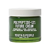 Youth To The People 121-Polypeptide Future Cream (2 fl oz), Firming Face Moisturizer, Reduce Fine Lines, Improve Elasticity, Vegan Collagen Peptide, Plant Proteins + Ceramides, Fragrance-free