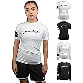 Gold BJJ Foundation Women's Rash Guard - No-Gi and Gi Jiu Jitsu Rashguard for Women