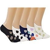 Benefeet Sox Cute No Show Socks for Women Girls Fun Patterned Cotton Low Cut Liner Socks for Loafers Flats