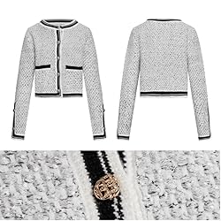 URBAN REVIVO Women's Casual Cardigans Open Front