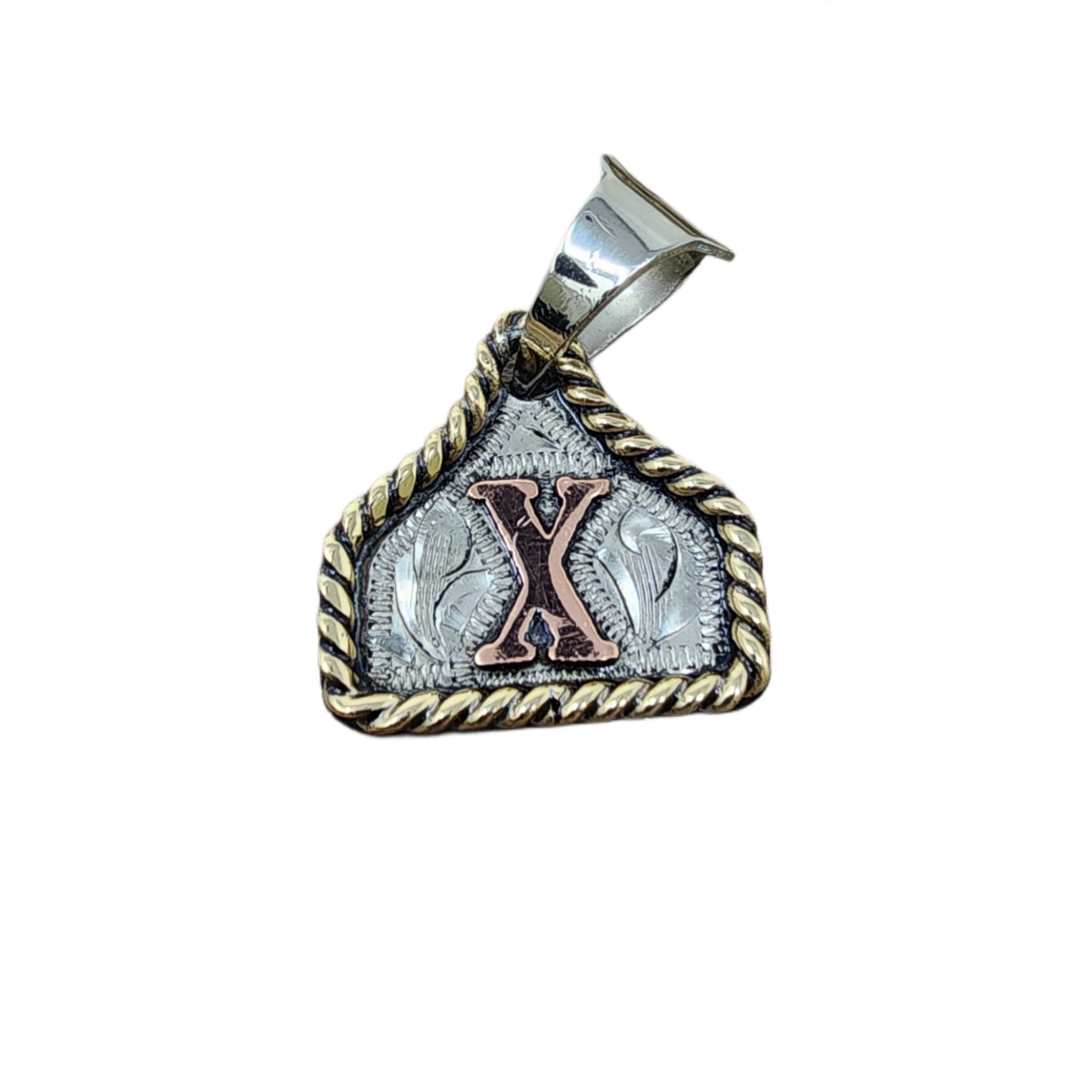 Custom Handmade Cow Tag Western Necklace with