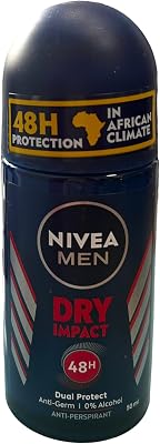 Men Nivea Men Roll-on Dry Impact Men – 50 ml – paquet de 6