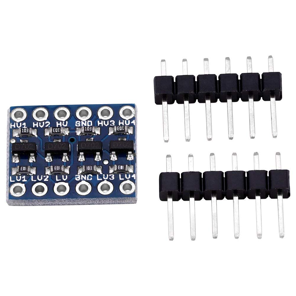 4 Channel IIC I2C Logic Level Converter Logic Level Shifter Convert 5V to 3.3V Bi-Directional Shifter Module