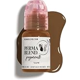 Perma Blend Taupe Tattoo Ink 0.5 oz | Vegan Formula Pigment, Professional Tattooing Supplies, Suitable for Eyebrow Microblading