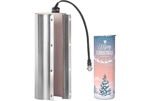 30oz Tumbler Heating Attachment Coaster with Extended Aviation Plug-110V