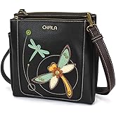 CHALA Merry Messenger RFID Protected Women Faux Leather Shoulder Purse with Adjustable Crossbody Strap | RFID Protected, Faux Leather