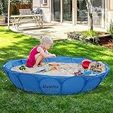 Alvantor Sandbox Sandpit Outdoor Backyard Kids Pool
