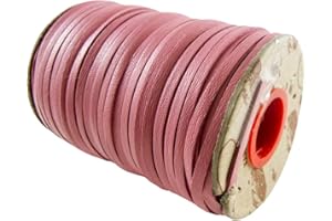 SPRINGFIELD LEATHER COMPANY Pink Kangaroo Lace by SLC, 3/32" x 10 Yards