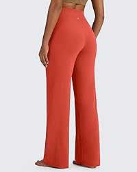G4Free Wide Leg Pants Woman Yoga Pants with Pockets