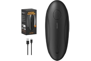 AidFree Automatic Electric Can Opener for Seniors for Kitchen:Anyone can Hands Free,One Touch Opener,Durable Blades,Rechargea