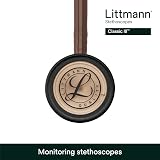 Littmann Classic III Monitoring Stethoscope Copper Finish Chestpiece 27in 5809 view 4
