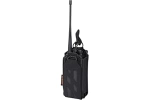 EXCELLENT ELITE SPANKER Tactical Universal Radio Holster Holder Molle Radio Pouch Adjustable for Duty Belt,Vest for Two Ways Walkie Talkie