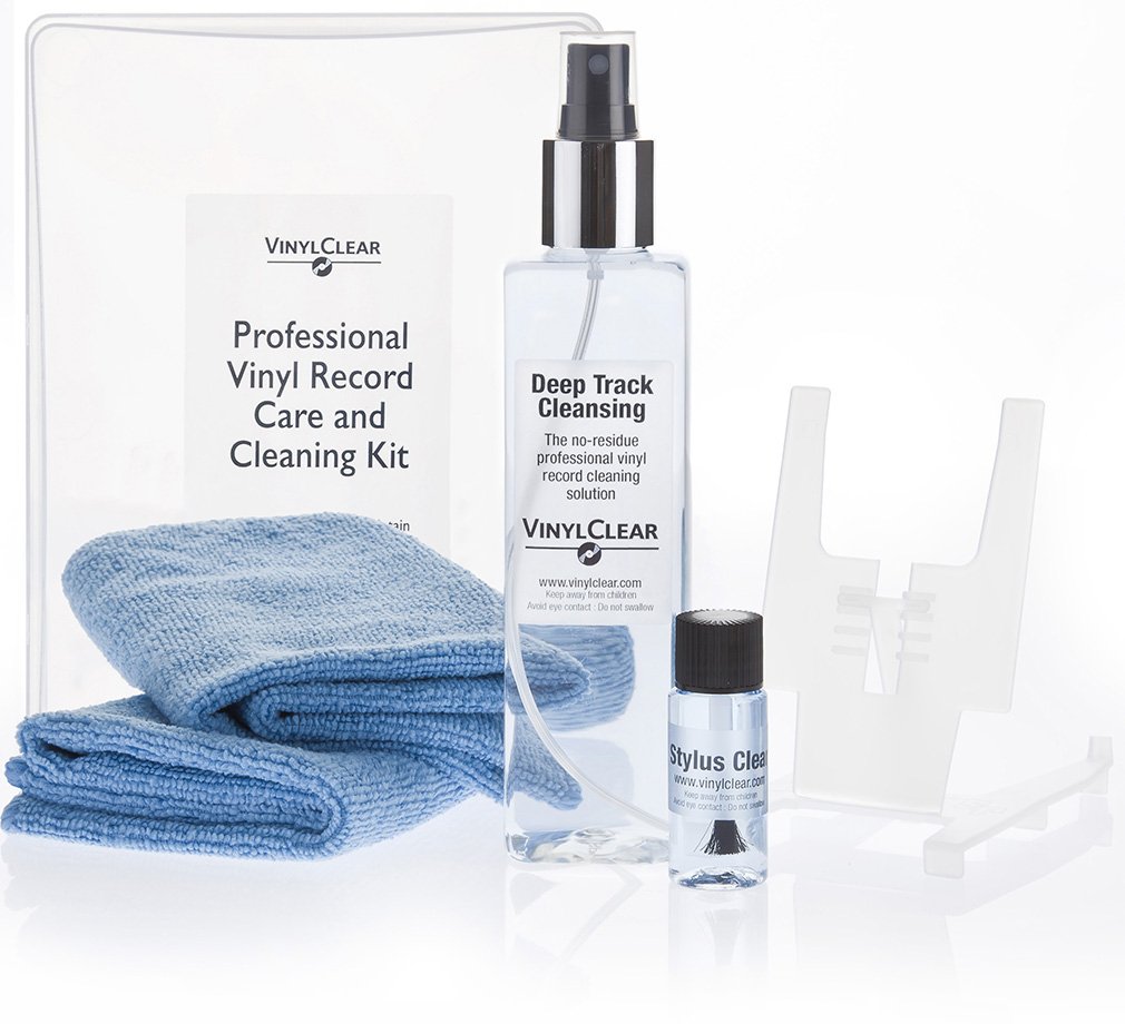 Vinyl Record Cleaning Kit Box - Set to Protect & Restore Your LP Record Collection