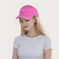 Vintage Washed Baseball Cap Women - Adjustable