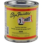 1 Shot 4008 Fast Dry Gold Size 8oz