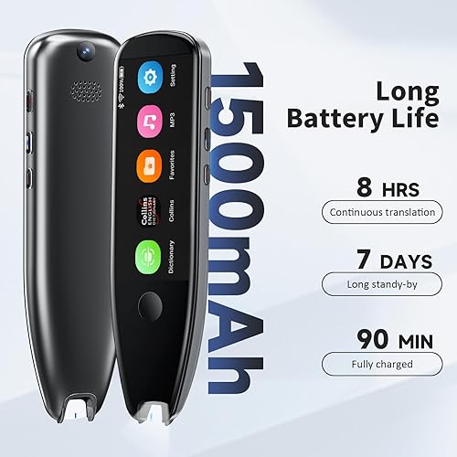 Penna Scanner Traduttore Gotrain 142 Lingue - Display Touch 3.7 Pollici, Ideale Per Dislessia E Apprendimento - Foto 11