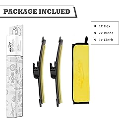 (Pack of 2) Rear Wiper Blade Set Replacement for