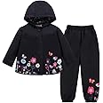 LZH Girl Baby Kid Waterproof Hooded Coat Jacket Outwear Suit Raincoat Hoodies with Pants