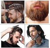 Congguan Stainless Steel Hair & Beard Comb Moustache Shaping Pocket Folding view 3