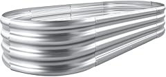 Land Guard Galvanized Raised Garden Bed Kit