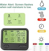 VINGNUT 4-in-1 Soil Moisture Meter for Gardening & Indoor Plants view 2