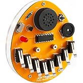 DIY 8-Key Electronic Kalimba Soldering Practice Kit with 8 Tone Modes for Electronics Learning, STEM Project for School Education, Home &amp; Office Relaxing by JOYTECHIE