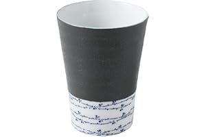 Asayu Japan Ceramic Tea Cup 310ml, Japanese Yunomi Mug, Made in Japan, Microwave and Dishwasher Safe for Green Tea, Coffee an