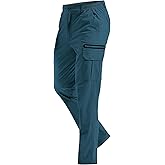 MOURCE Hiking Pants Men Lightweight Quick-Dry - Water Resistant Stretch Travel Pants with 7 Pockets for Outdoor Fishing