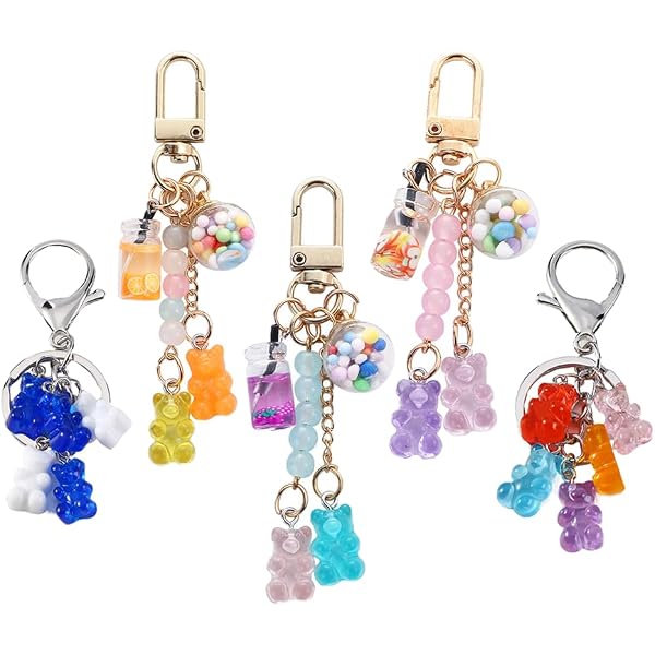 3Pcs Cute Cat Keychains - Chubby Kitten Keyring Charms For Bags, Keys & Decor (Multicolor PVC Animal Pendants)