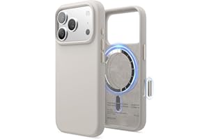 elago Magnetic Silicone Case Compatible with iPhone 17 Pro Case 6.3” - Compatible with MagSafe, Premium Liquid Silicone Mater